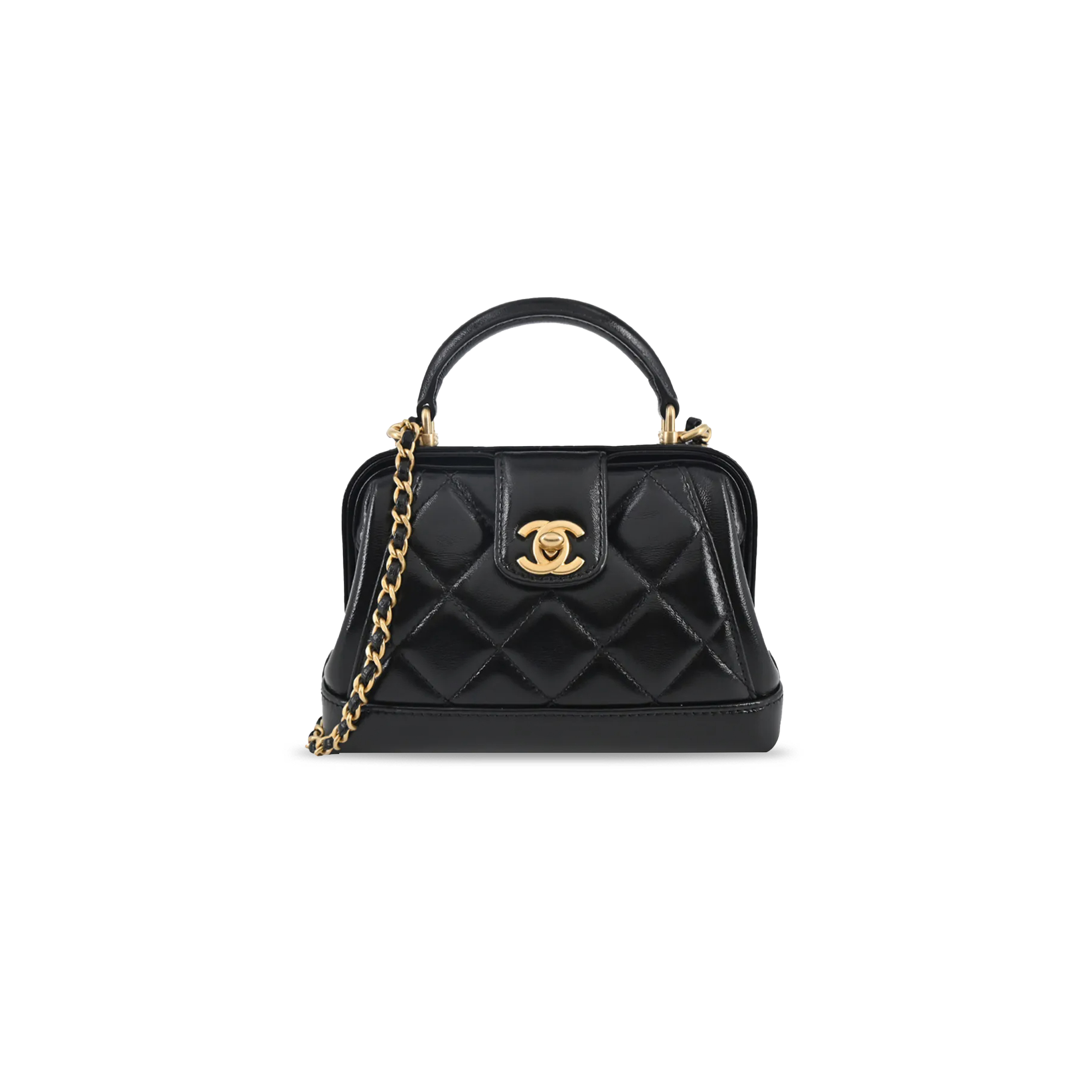 CHANEL MASTER SMALL TOP HANDLE BAG AS4958 (18*12*7cm)